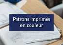 Patron imprimé en couleur