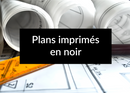 Plan imprimé en noir